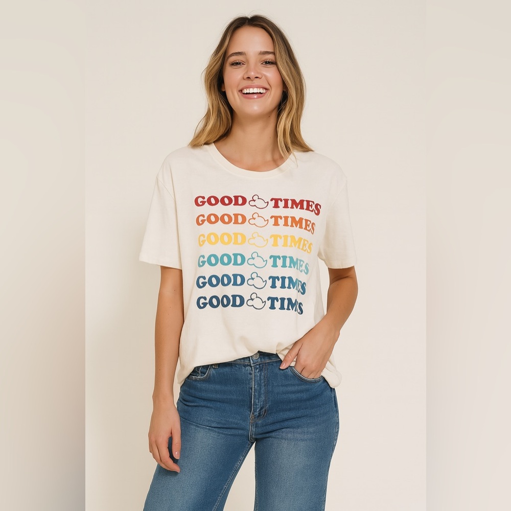 Disney X Junk Food Good Times Mickey Tee
